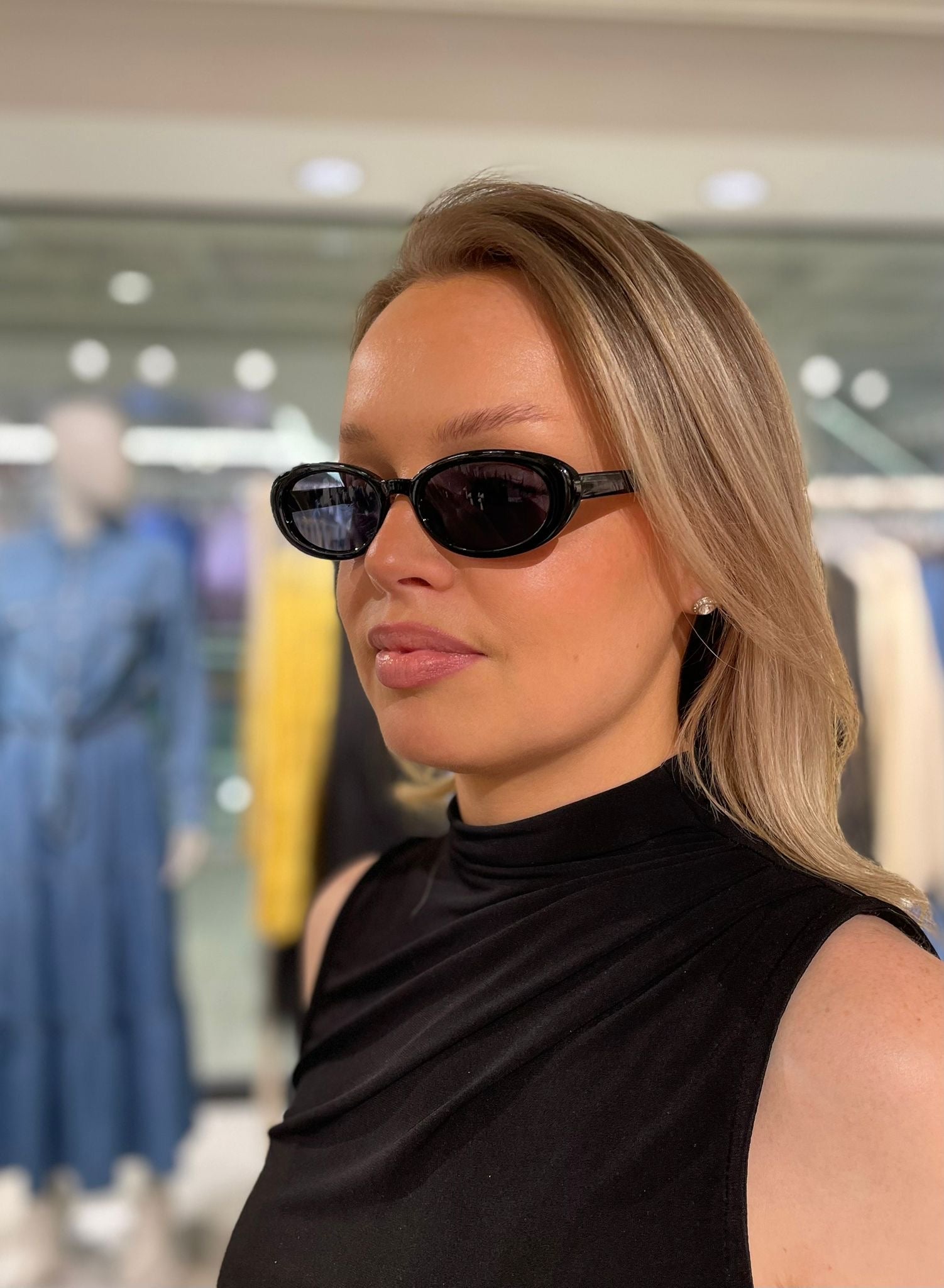 PCKARLA Sunglasses - Black